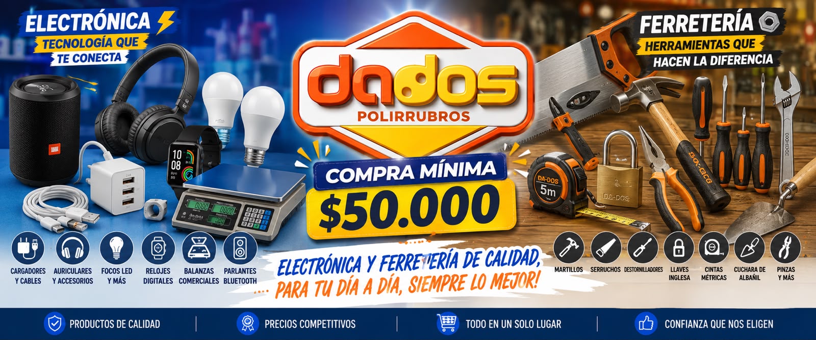Dados Polirrubros