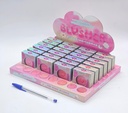 RUBOR BLOOMING EN CAJA CUADRADA SEVENCOOL N9116 EN EXIVIDOR Y MUESTRA 5031