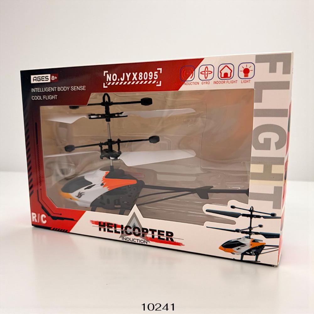 HELICOPTERO A INDUCCION RECARGABLE JYX8095 EN CAJA 2430