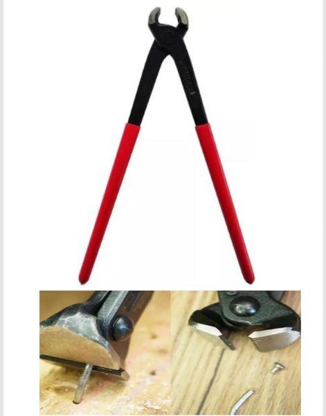 TENAZA 8 " SUELTA MANGO ROJO