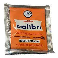 ANILINA NEGRO COLIBRI
