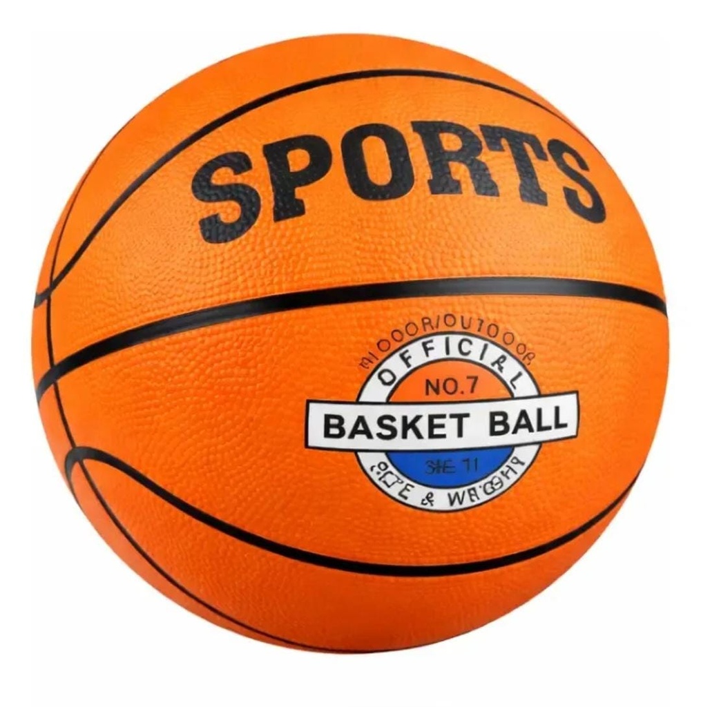 PELOTA DE BASQUET SPORT NARANJA N°7 CH2016
