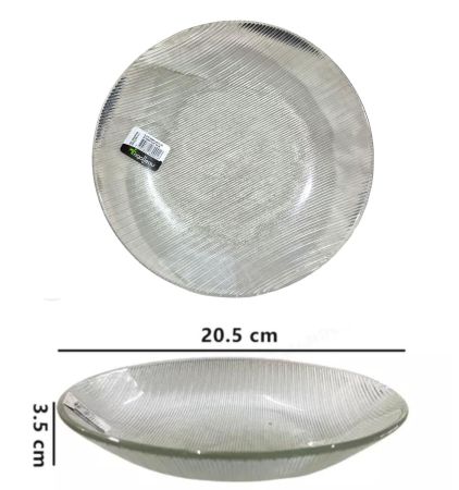 PLATO HONDO ANTILLAS VIDRIO RIGOLLEAU