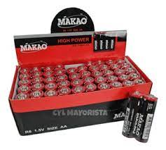 PILA MAKAO AA CAJA X 50 PRECIO UNITARIO