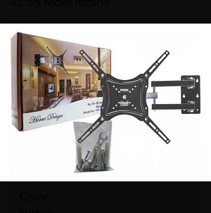 SOPORTE TV BRAZO MOVIL 14'' A 55'' 