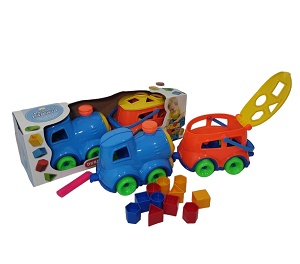 TREN DIDACTICO DURAVIT CAJA MI PRIMERA INFANCIA COD 627