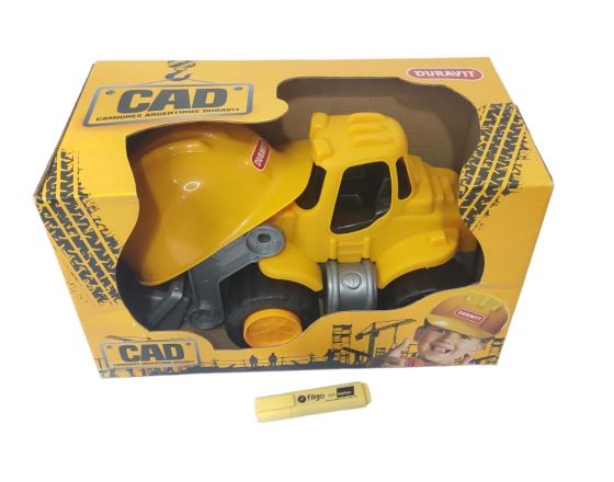EXCAVADORA CON CASCO CAD DURAVIT 234 CAJA 40 X 24