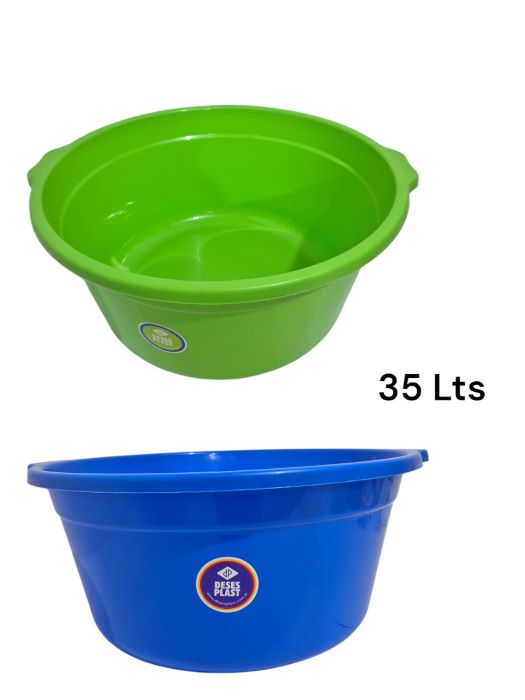 PALANGANA FUENTON CON ASAS 35LTS COLORES DESES PLAST
