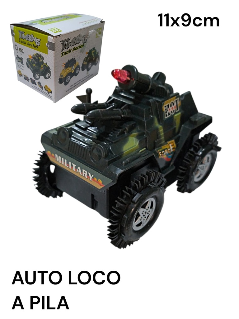 AUTO LOCO TANQUE A PILA EN CAJA