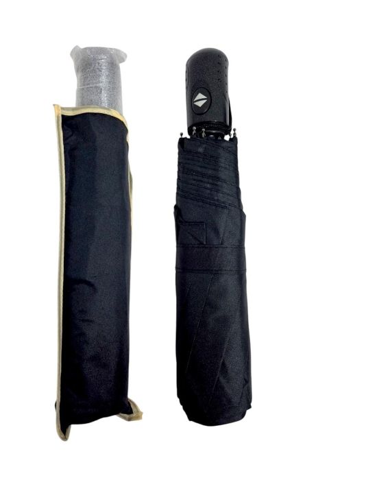 PARAGUAS AUTOMATICO RETRACTIL NEGRO CON FUNDA UB8625