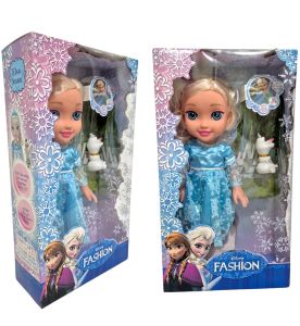 MUÑECA FROZEN BEBE CON SONIDO Y MUÑECO 95458
