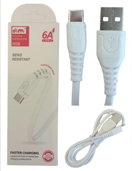 CABLE BLANCO TIPO C M58 6A NC6042