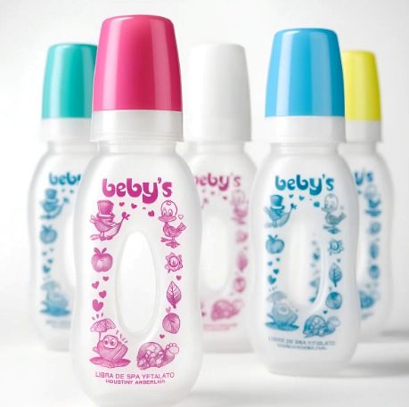 MAMADERA TOMA SOLITO CON AGARRE BABYS TETINA CRISTAL DA58