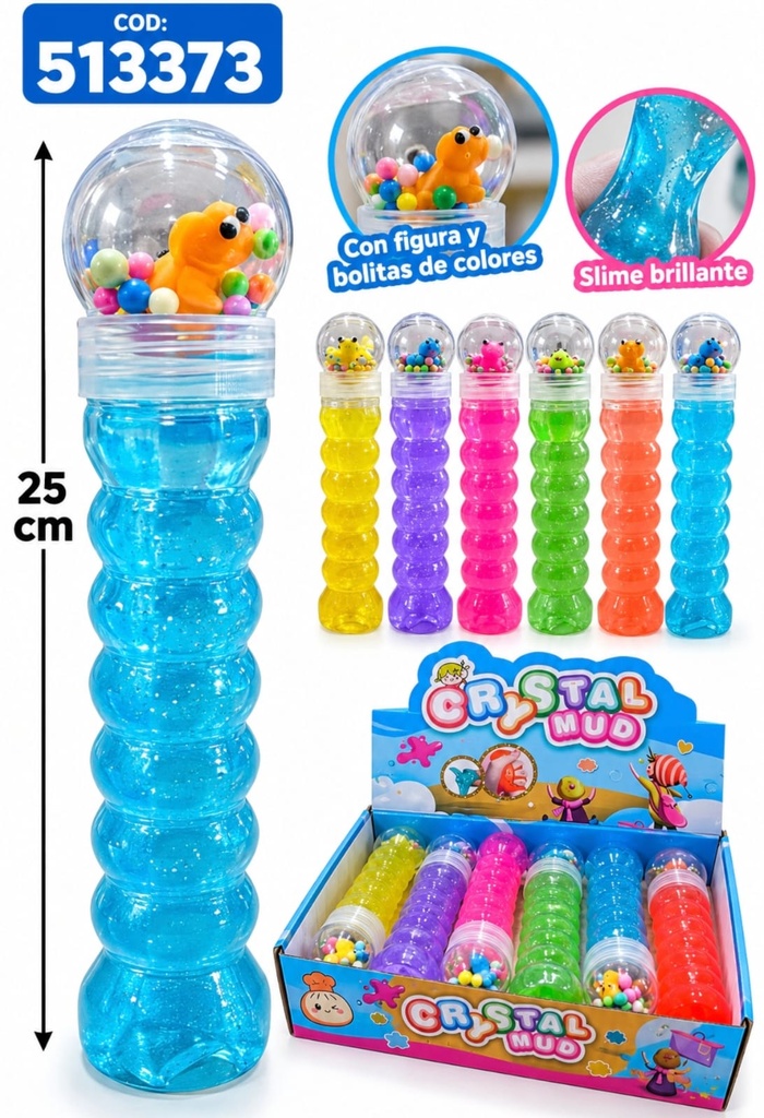 SLIME GRANDE CON SQUISHY DE PERSONAJES 513373