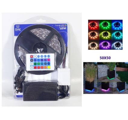 TIRA LED 5050 HYTOSHY EN BLISTER HT-09