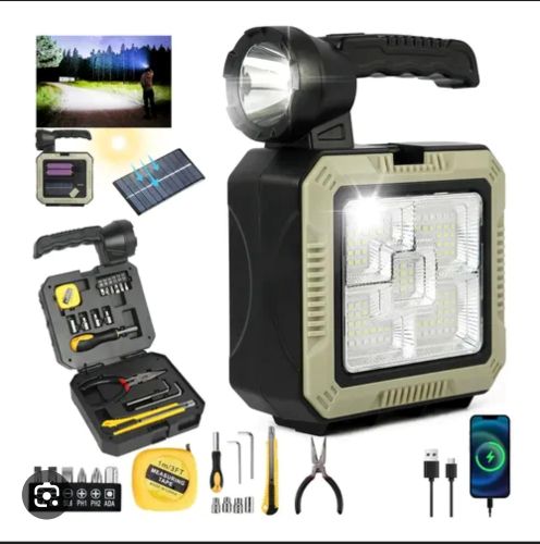LINTERNA SOLAR CON KIT DE HERRAMIENTAS CNW 22081 COG 7739