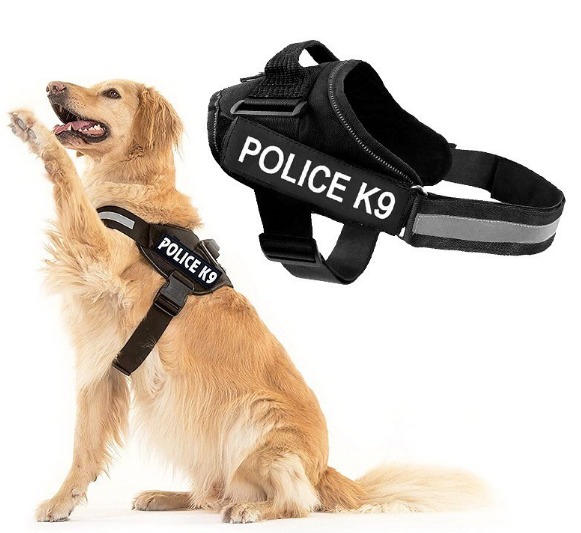 ARNES PARA PERRO GRANDE POLICE K9 TALLE L 23-517C EN BOLSA