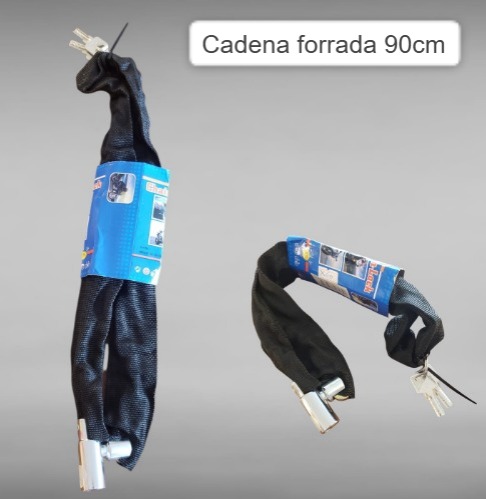 CADENA FORRADA CON CANDADO 90CM ETL0626 SAA096