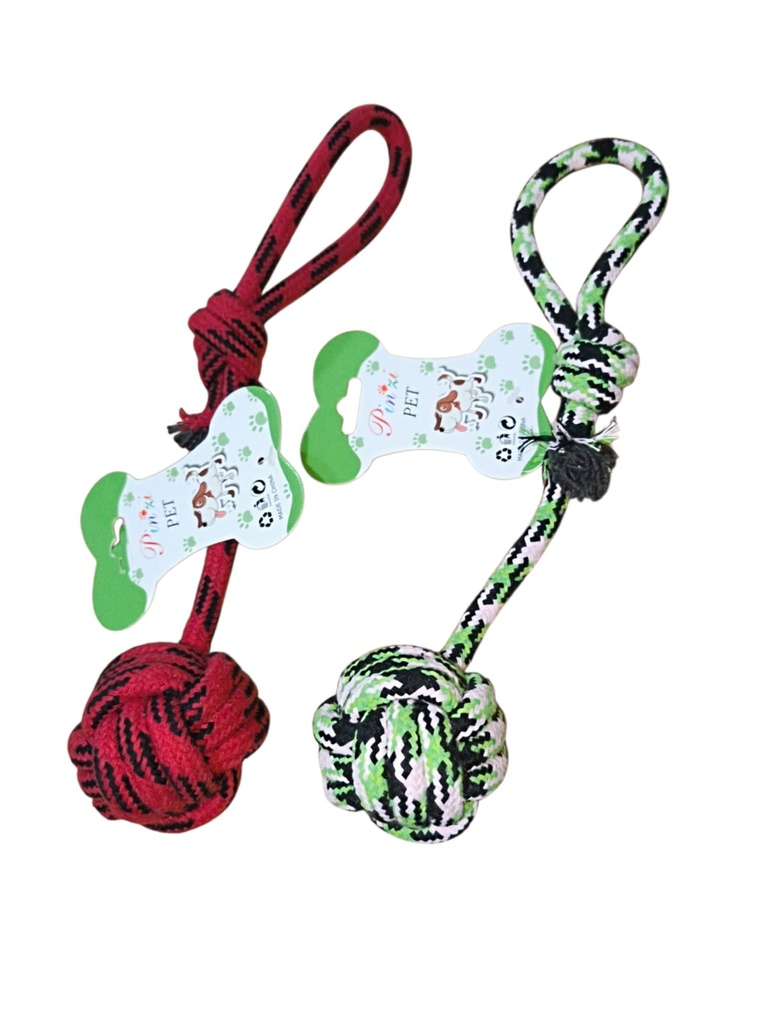 SOGA JUGUETE PARA PERRO UN NUDO IGG-068