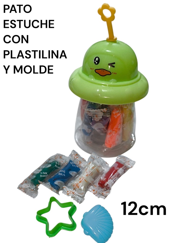 PLASTILINA EN ESTUCHE PATO 12 CM CON ACCESORIO 51511895