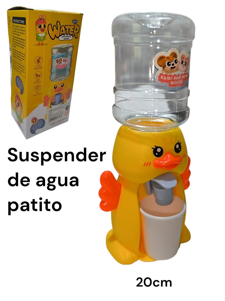DISPENSER DE AGUA INFANTIL PATITO EN CAJA HW21090756