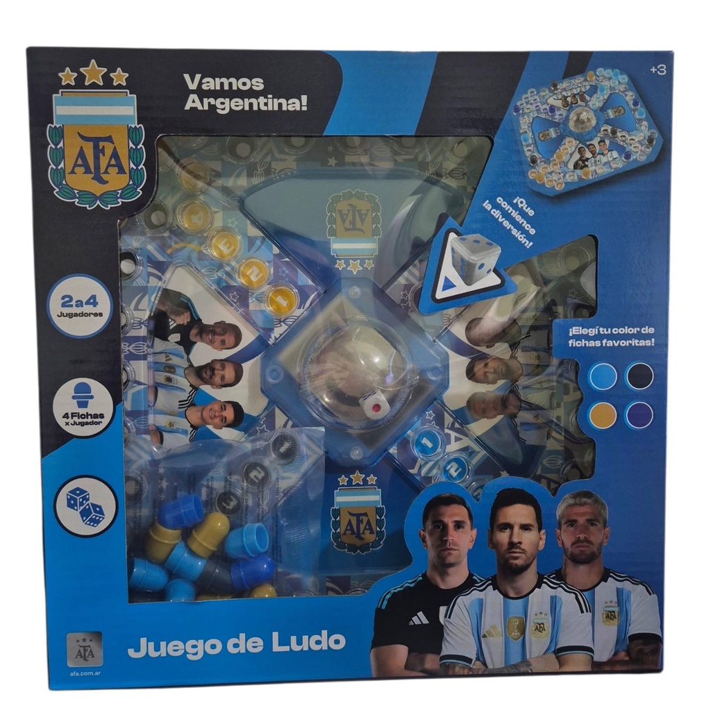 JUEGO LUDO ARGENTINA AFA 