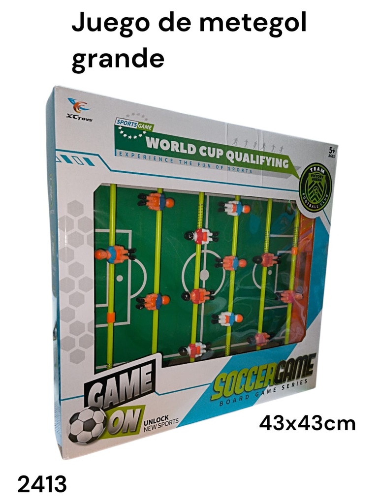 METEGOL EN CAJA SOCCERGAME 43X43CM VICTORY ARENA COD 2413