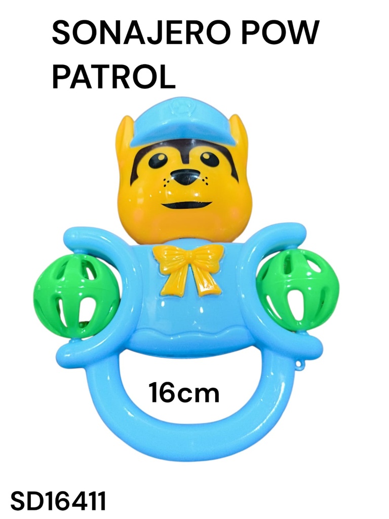 SONAJERO BEBE EN BOLSA POW PATROL SD16411