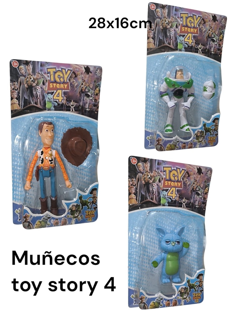 MUÑECO TOY STORY 4 EN BLISTER