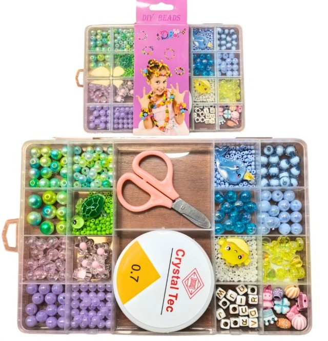 KIT PARA ARMAR PULSERAS FORNITURA DIY BEADS YY26-19B