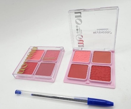 PALETA DE RUBOR DE 4 TONOS SEVENCOOL 9176
