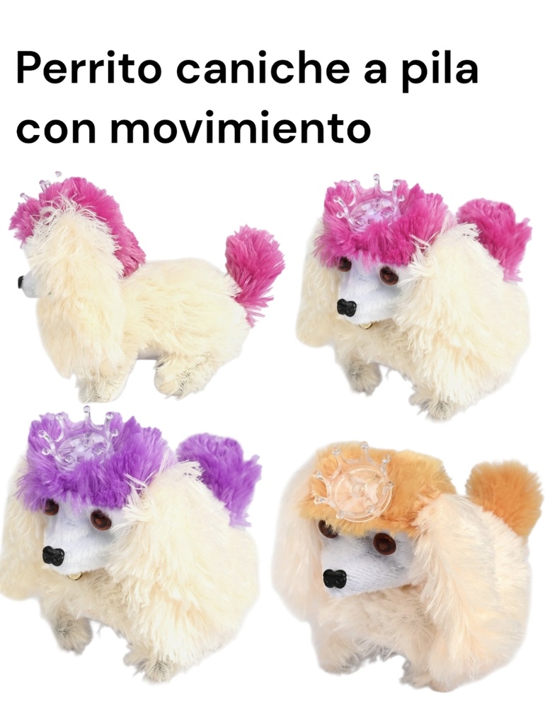 PERRITO CAICHE A PILA CON MOVIMIENTO