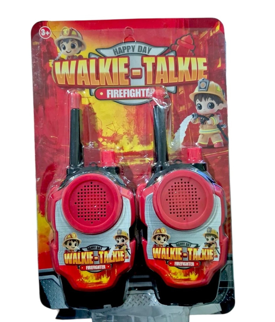 WALKIE-TALKIE BOMBEROS EN BLISTER YS29B-1