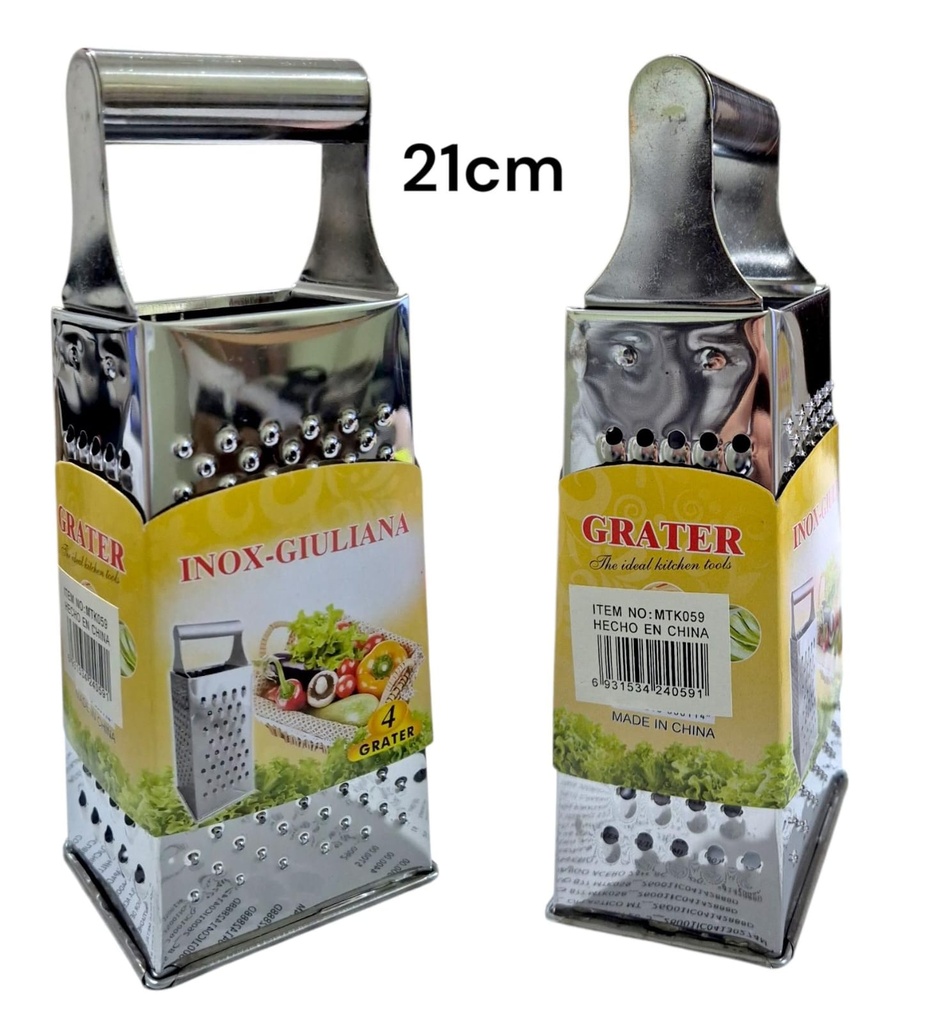 RALLADOR DE METAL GRATER MTK059
