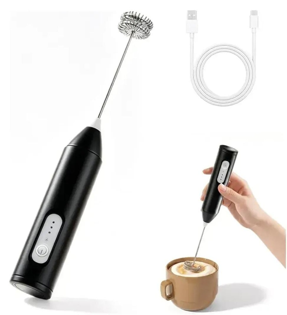 BATIDOR DE CAFE RECARGABLE EN CAJA ML-6