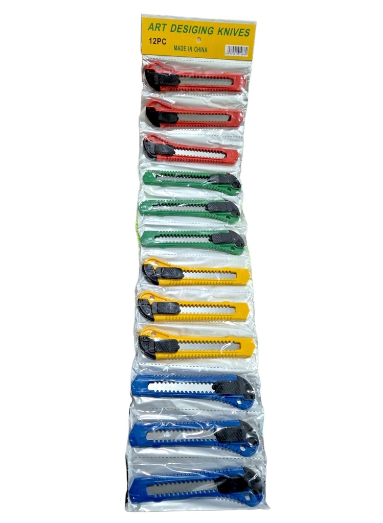 TRINCHETA CUTTER COLORES VARIOS X12 NC5025