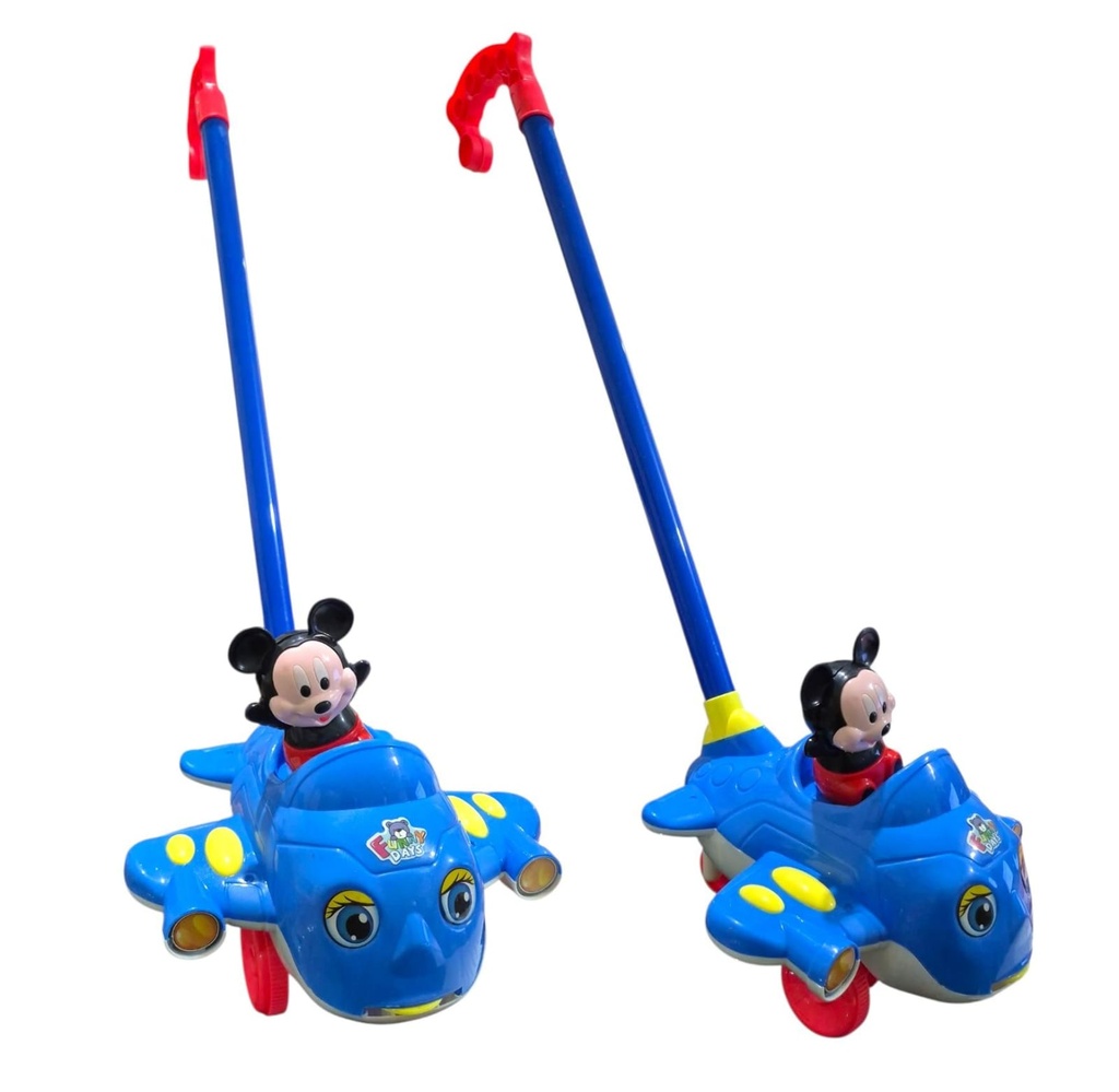 AVION DE ARRASTRE CON MICKEY EN BOLSA CON SONIDO HW 23128255