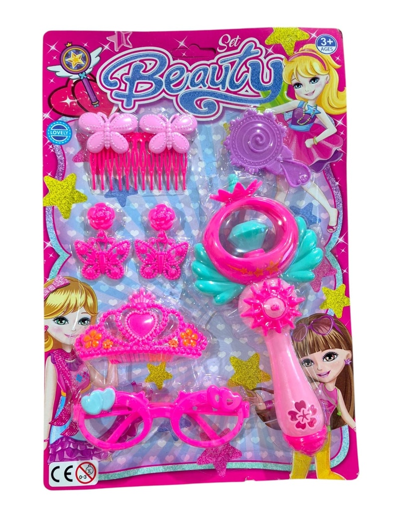 SET PRINCESAS  EN BLISTER BEAUTY HW 23088682