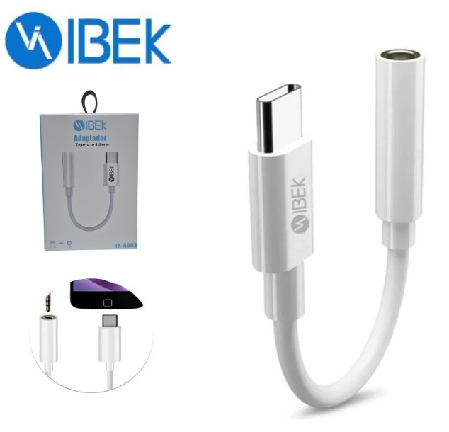 CABLE ADAPTADOR PARA AURICULAR IBEK IK-A003