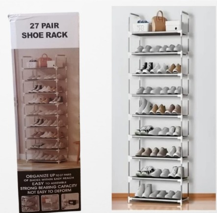 ZAPATERO ORGANIZADOR 9 NIVELES PARA 27 PARES AD0354