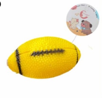 PELOTA DE RUGBY COLORES VARIOS 10CM IGG-014