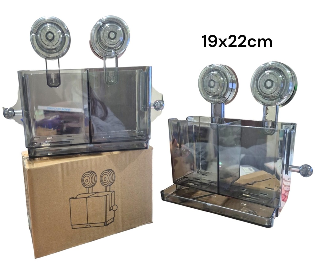 ORGANIZADOR MULTIUSO 2 COMPARETIMIENTOS Y CON BANDEJA PARA DERRAME Y SOPAPA RK2509053