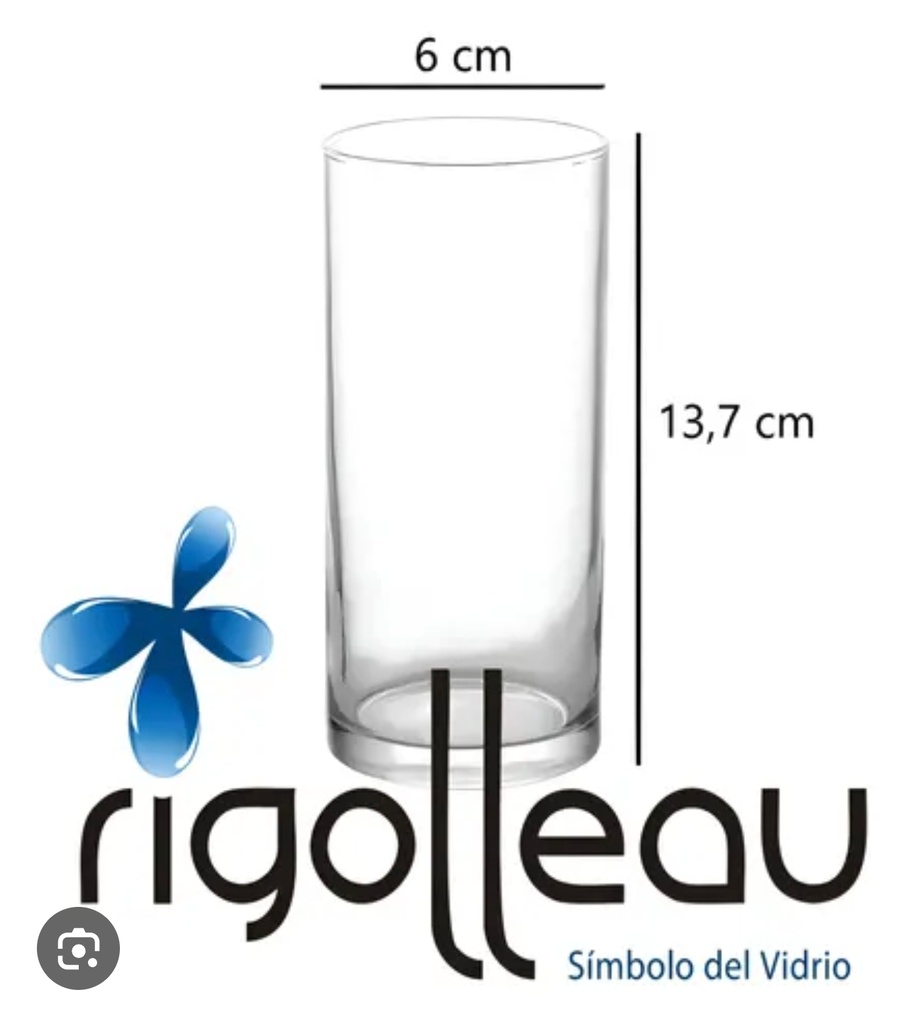 VASO JAMAICA TRAGO LARGO 320 ML FLINT