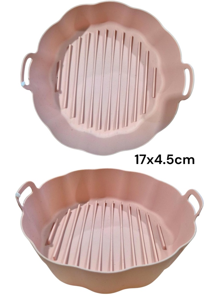 MOLDE DE SILICONA PARA AIR FRAYER CHICO 17X4.5CM THE KITCHEN LGL25030980