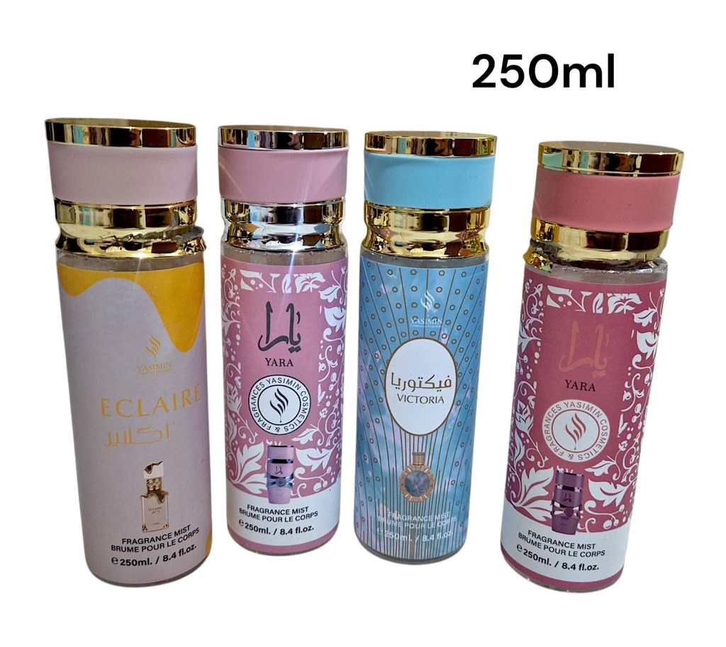 BODY SPLASH ARABE 4 MODELOS 250ML 