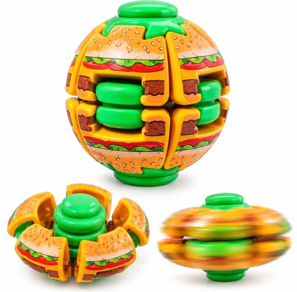 PELOTA A PRESION SPINNER ANTIESTRES GIRATORIO COLORES VARIOS COMUN