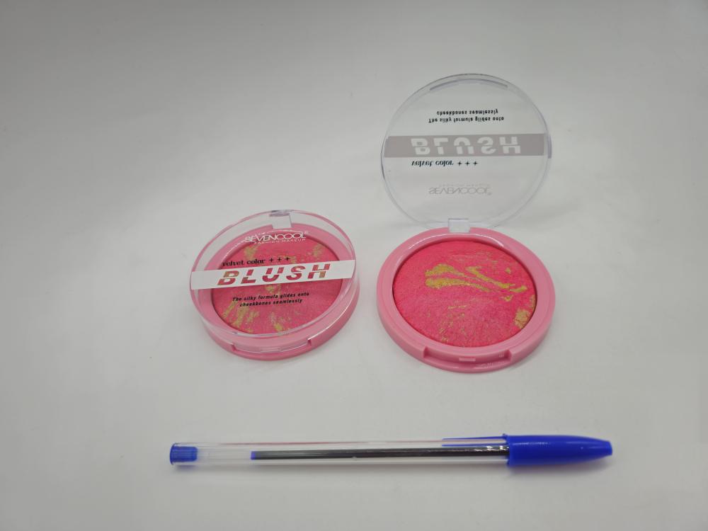 RUBOR  BLUSH VELVET COLOR SHINE SEVENCOOL BLUSHER 5027 EN CAJA X 24 C/U