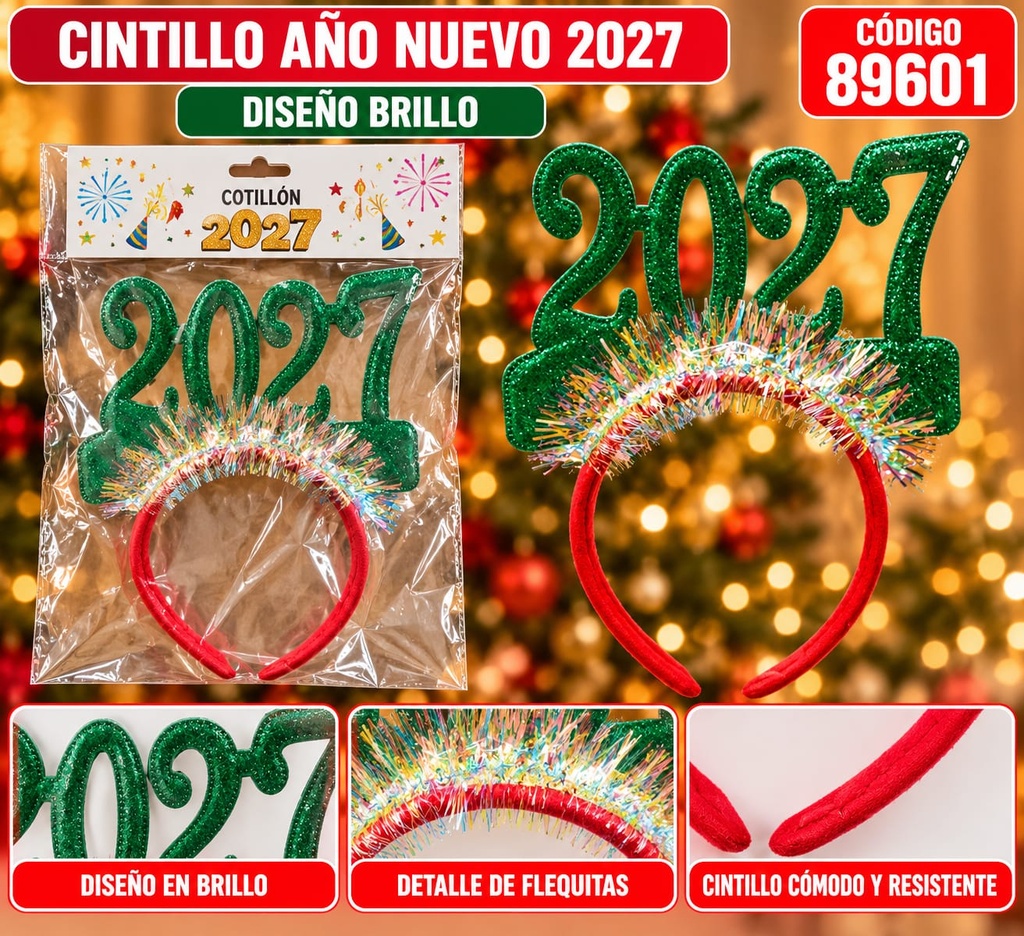 VINCHA NAVIDAD 2027 CON BRILLO 89601 05