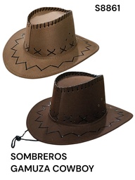 SOMBRERO VAQUERO GAMUZADO S8861-BW COWBOY