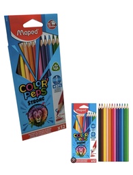 LAPIZ COLOR X 12 LARGO MAPED 